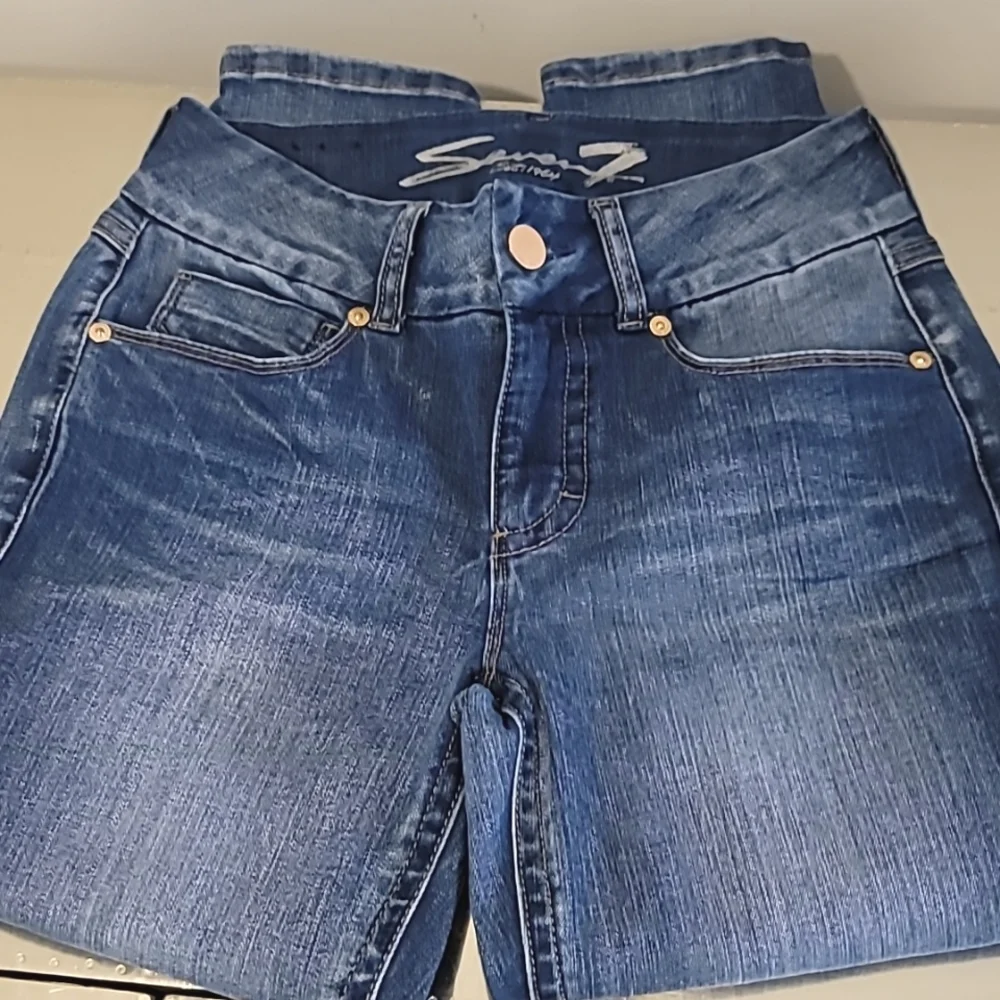 Seven 7 skinny tummyless ๐ jeans - Picture 1 of 10